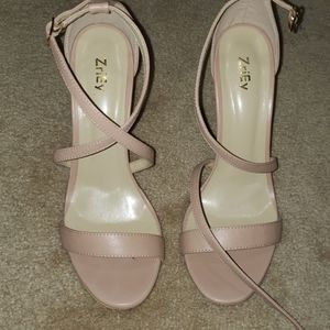 Beige 4inch high heels